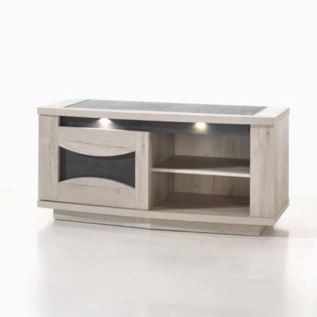 Meuble TV 1 porte 1 niche RIVER