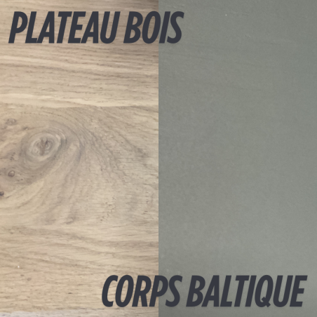 Table fausse carré 160 x 135 ALVA
