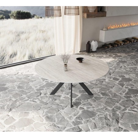 Table de séjour PALOMA ronde 150 cm