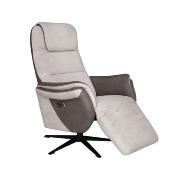 fauteuil relax lectrique brun taup SOMMET