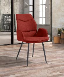 fauteuil julie rouge