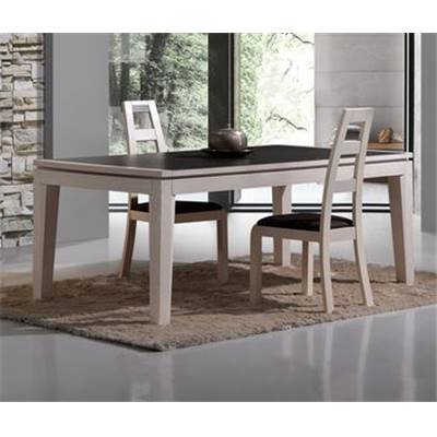 Table 180 cm pied bois