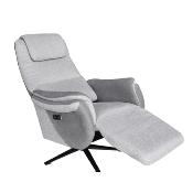 fauteuil relax électrique gris SOMMET