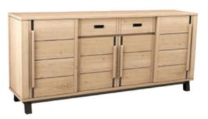 GARDEN : Enfilade 4 portes - 1 tiroirs