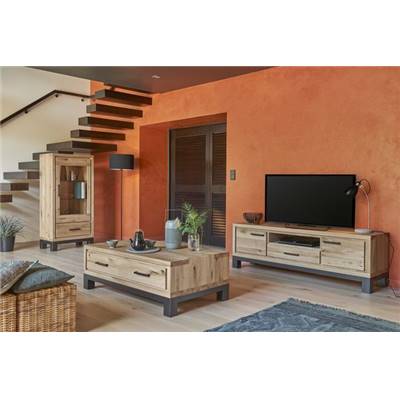 FOREST: meuble TV 2 portes 1 tiroir 170 cm