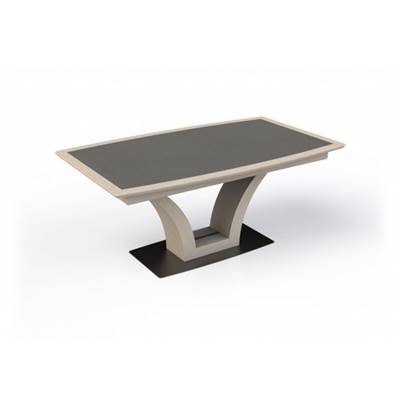 table tonneau 180x105 avec 1 seul pied IBIZA