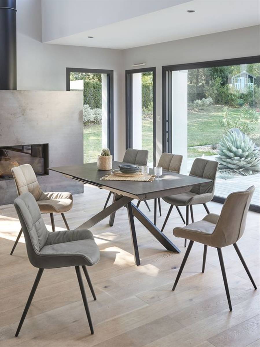 Table rectangle 1 allonge Meubles Girardeau - ID Meubles