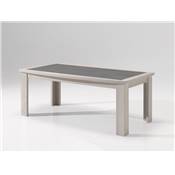 AROME: Table Rectangulaire avec allonge portefeuille