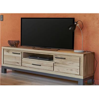 FOREST: meuble TV 2 portes 1 tiroir 150 cm